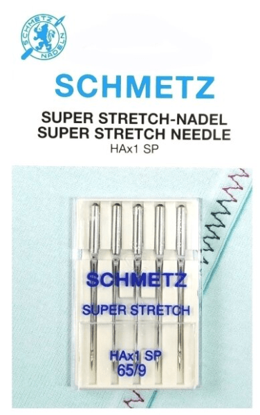 Иглы Schmetz супер-стрейч HAx1 SP 65/9, 5 шт в Дрезне